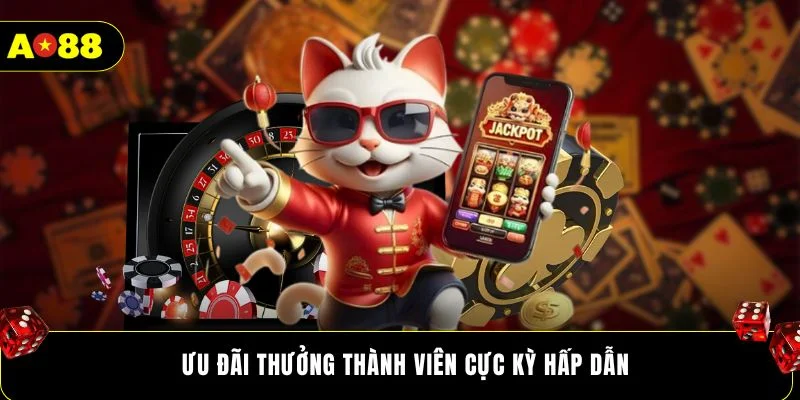 Ưu đãi thưởng thành viên cực kỳ hấp dẫn